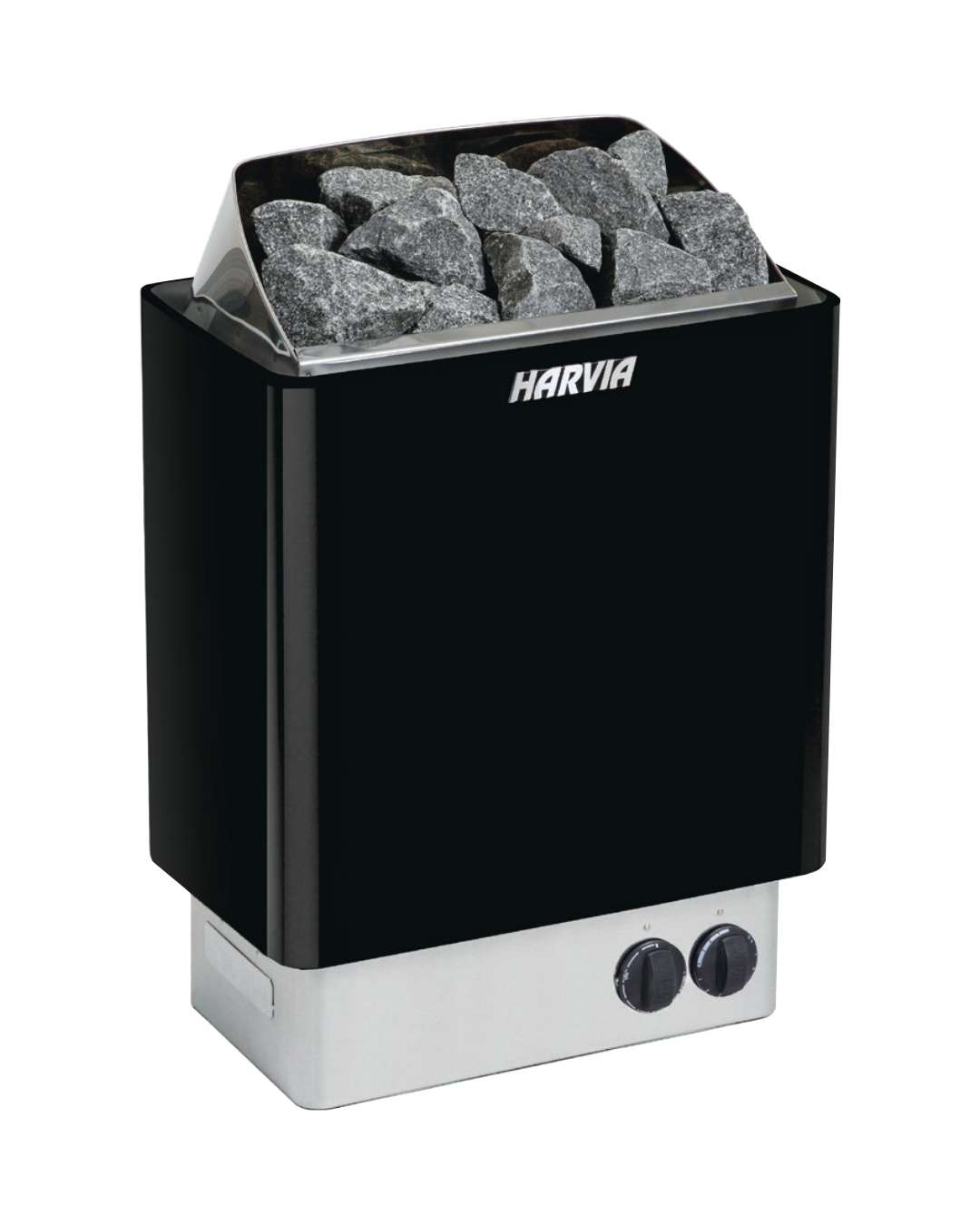 Elektriskt bastuaggregat från Harvia, modell: Sähkäri KIP60 6,0 kW svart