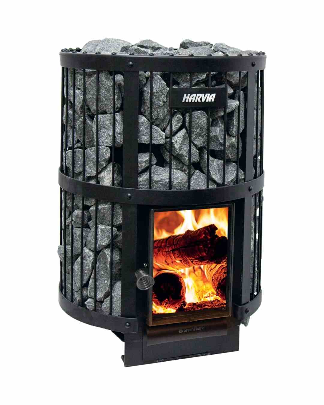 Vedeldat aggregat från Harvia, modell:<br />
Legend 240 GreenFlame