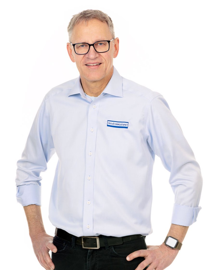 Patric Ericsson säljare i butiken